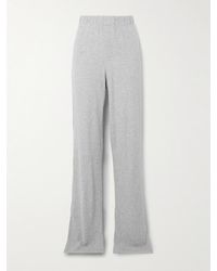ÉTERNE - Pantalon De Survêtement En Jersey À Mailles Gaufrées - Lyst