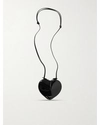 Alaïa - Le Coeur Patent-Leather Shoulder Bag - Lyst