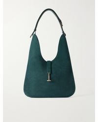 Tom Ford - T-Embellished Medium Suede Shoulder Bag - Lyst