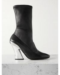 Givenchy - Stretch-Leather Ankle Boots - Lyst