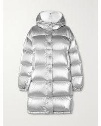 Moncler - Gaou Hooded Quilted Metallic Shell Down Jacket - Lyst