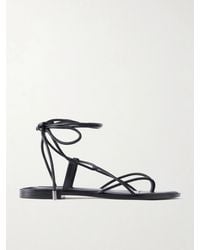 A.Emery - Odine Wrap Leather Sandals - Lyst