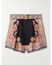 Zimmermann - And Tuck Shorts - Lyst