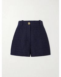 Blazé Milano - Esense Teke Cotton-Blend Tweed Shorts - Lyst