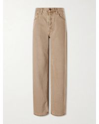 Agolde - Low Slung Baggy Low-Rise Wide-Leg Jeans - Lyst