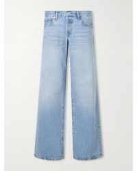 FRAME - The Low-Rise Wide-Leg Jeans - Lyst