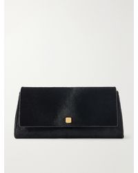 KHAITE - Audrey Calf Hair Clutch - Lyst