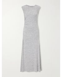 Proenza Schouler - Mimi Ruched Crepe-Jersey Maxi Dress - Lyst