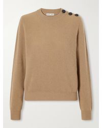 Blazé Milano - Racka Ribbed Wool And Cashmere-Blend Sweater - Lyst