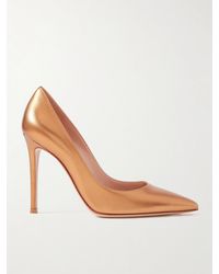 Gianvito Rossi - Gianvito 105 Leather Pumps - Lyst