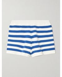 Posse - Ari Shorts Aus Gestreiftem Strick - Lyst