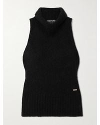 Tom Ford - Cashmere And Silk-Blend Turtleneck Top - Lyst