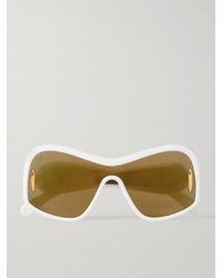 Loewe - Anagram Oversized D-Frame Acetate Sunglasses - Lyst