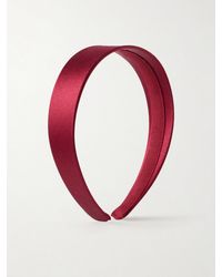Jennifer Behr - Tori Silk-Satin Headband - Lyst