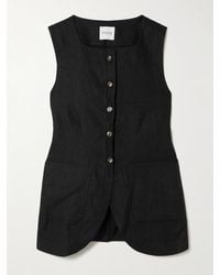 Posse - Emma Linen Vest - Lyst