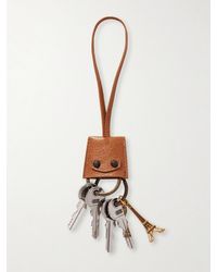 Balenciaga - Le City Charm Eiffel Textured-Leather, And-Tone Bag Charm - Lyst