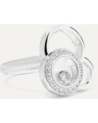 Chopard Happy Dreams 18-karat White Gold Diamond Ring