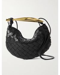 Bottega Veneta - Sardine Mini Schultertasche Aus Intrecciato-Leder Mit Verzierung - Lyst