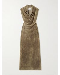 TOVE - Naeve Ribbed Chenille Maxi Dress - Lyst
