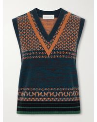Dries Van Noten - Toque Cashmere And Wool-Blend Vest - Lyst