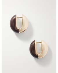 Roxanne Assoulin - The Simple Wood Chubbie-Tone Earrings - Lyst