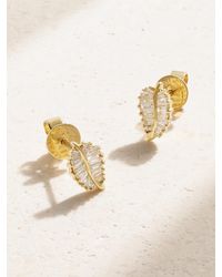 Anita Ko - Small 18-Karat Diamond Earrings - Lyst