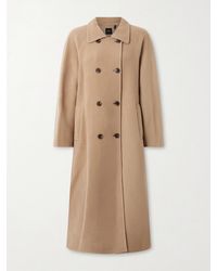 Theory - Double-Breasted Wool And Cashmere-Blend Coat - Lyst