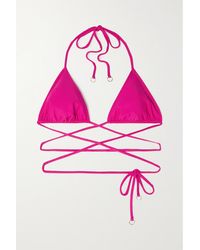 Faithfull The Brand - + Net Sustain Marzia Bikini-oberteil Aus Recyceltem Stretch-material - Lyst