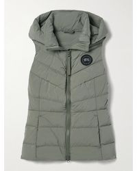Canada Goose - Clair Hooded Quilted Padded Shell Down Vest - Lyst