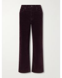 Citizens of Humanity - Palma Straight Cotton-Blend Corduroy Straight-Leg Pants - Lyst