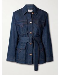 Zimmermann - Illuminate Denim Safari Jacket - Lyst