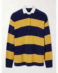 Nili Lotan - Rashida Striped Wool And Cashmere-Blend Polo Sweater - Lyst