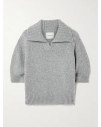 Lisa Yang - Lailai Cashmere And Silk-Blend Polo Sweater - Lyst