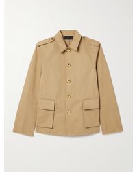 Nili Lotan - Margaret Cotton-Twill Jacket - Lyst
