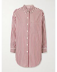 Eres - Sir Striped Cotton-Poplin Pajama Shirt - Lyst