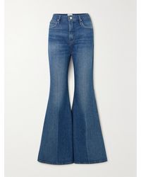 FRAME - Net Sustain The Extreme High-Rise Flared Jeans - Lyst