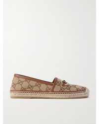 Gucci - Horsebit Espadrilles - Lyst