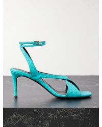 KHAITE - Liria Ostrich Sandals - Lyst