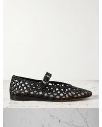 Le Monde Beryl - Mary-Jane-Ballerinas Aus Geflochtenem Leder - Lyst