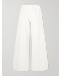 La Ligne - Colby Cotton-Poplin Wide-Leg Pants - Lyst