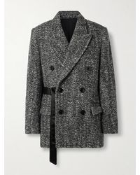 Isabel Marant - Ezzia Double-Breasted Wool-Blend Bouclé-Tweed Blazer - Lyst