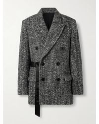 Isabel Marant - Ezzia Doppelreihiger Blazer Aus Bouclé-Tweed Aus Einer Wollmischung - Lyst