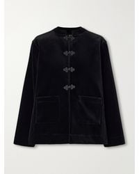 Rohe - Cotton-Velvet Jacket - Lyst