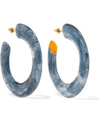 Cult Gaia - Mira Acrylic Hoop Earrings - Lyst