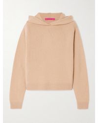 The Elder Statesman - Cropped Cashmere Hoodie - Lyst