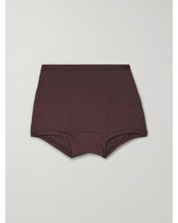 ÉTERNE - Boy Stretch-Modal Jersey Shorts - Lyst
