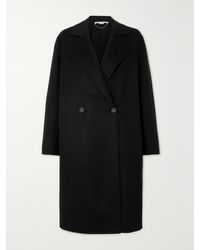 Stella McCartney - Iconic Doppelreihiger Mantel Aus Wolle - Lyst