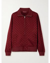 Gucci - Satin-Jacquard Track Jacket - Lyst