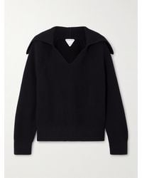 Bottega Veneta - Ribbed Cotton-Blend Sweater - Lyst