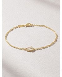 Anita Ko - Palm Leaf 18-Karat Diamond Bracelet - Lyst